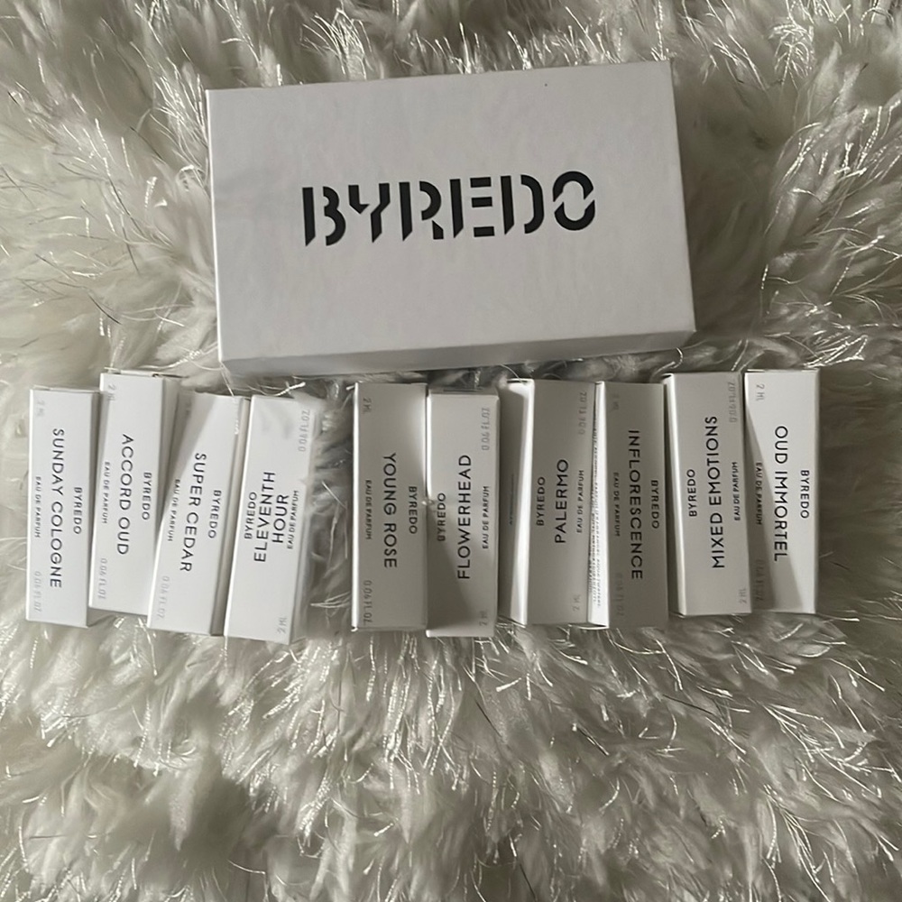 Authentic Byredo Luxury Perfume Set of 10
